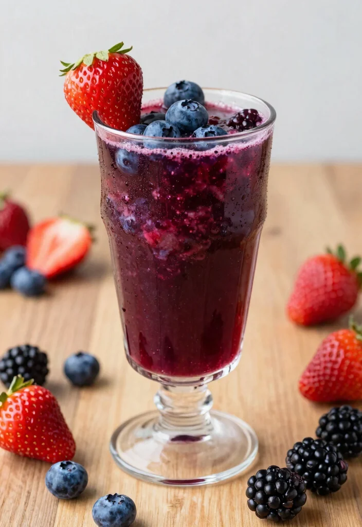 15 Healthy Juice Recipes: Fresh, Energizing Drinks You Can Make at Home - 14. Mixed Berry Refresher 1