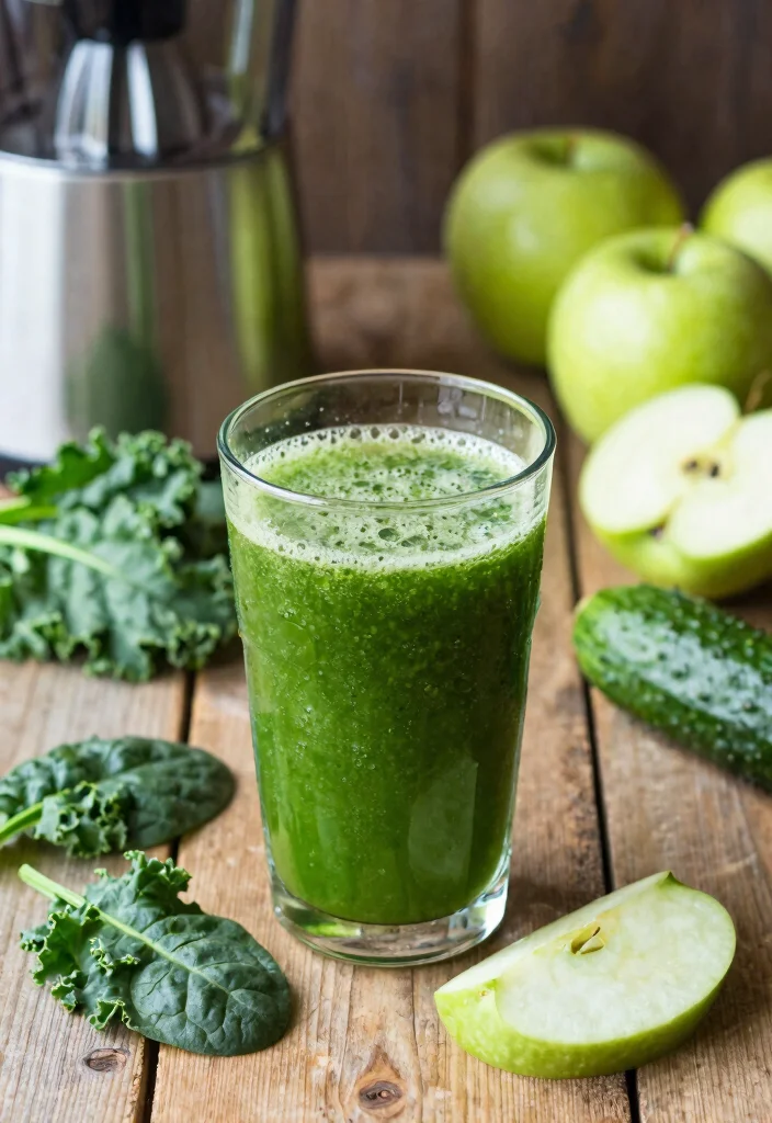15 Healthy Juice Recipes: Fresh, Energizing Drinks You Can Make at Home - 3. Green Energizer 1