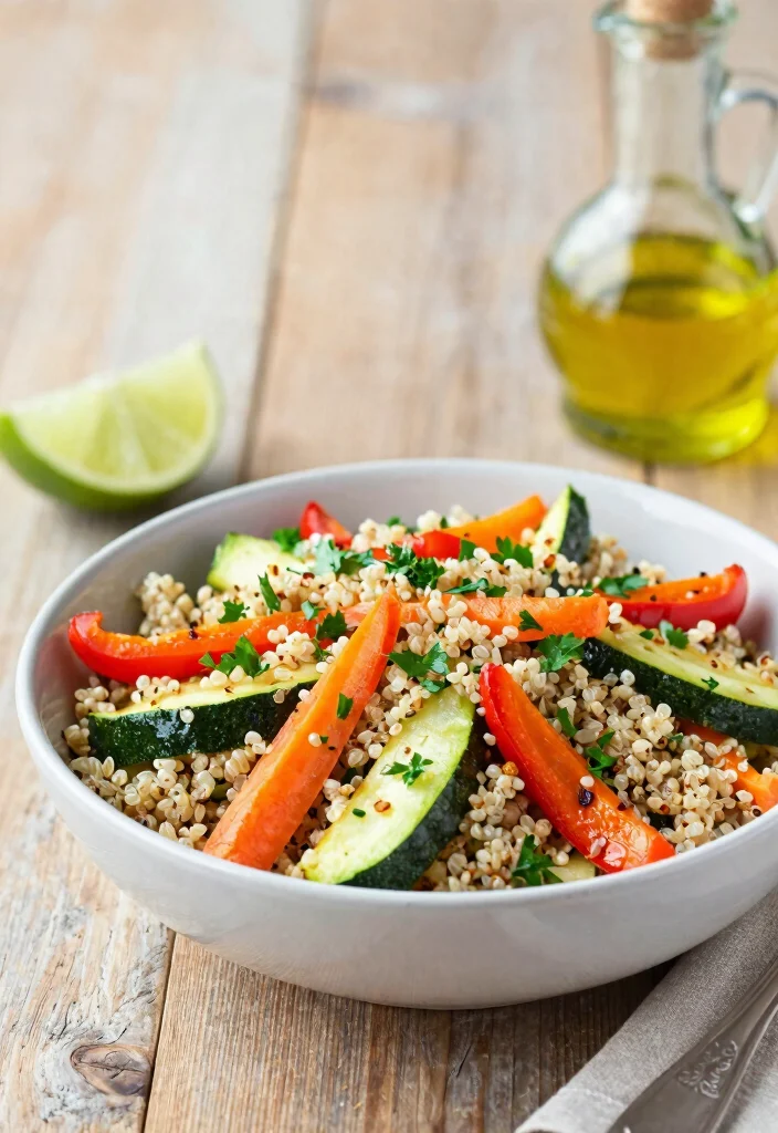 15 Salads for Dinner: Fresh, Filling Recipes That Eat Like a Full Meal - 1. Quinoa and Roasted Vegetable Salad 1