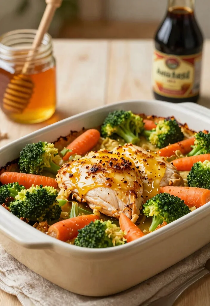 16 Cozy Chicken Casserole Recipes for Dinner That Practically Cook Themselves - 16. Honey Garlic Chicken Casserole 1