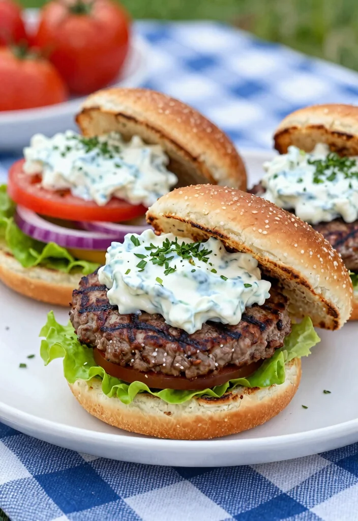 16 Ground Lamb Recipes Packed with Rich, Savory Mediterranean Flavor - 4. Greek Lamb Burgers 1