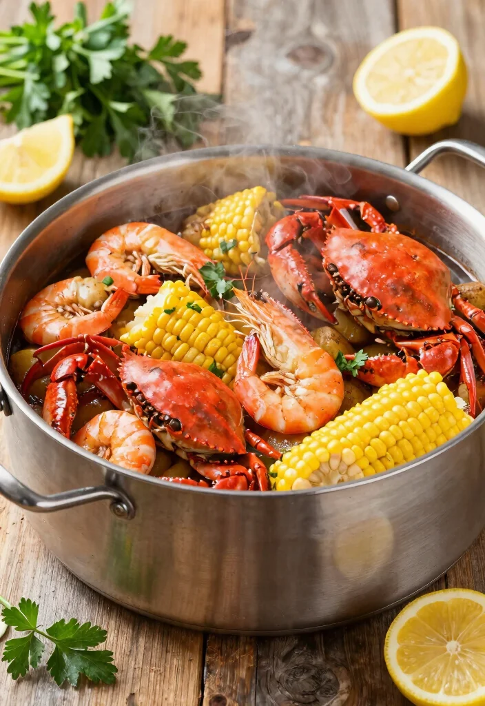 17 Aesthetic Seafood Boil Recipes & Stunning Serving Ideas for Your Next Feast - 1. Classic Cajun Seafood Boil 1