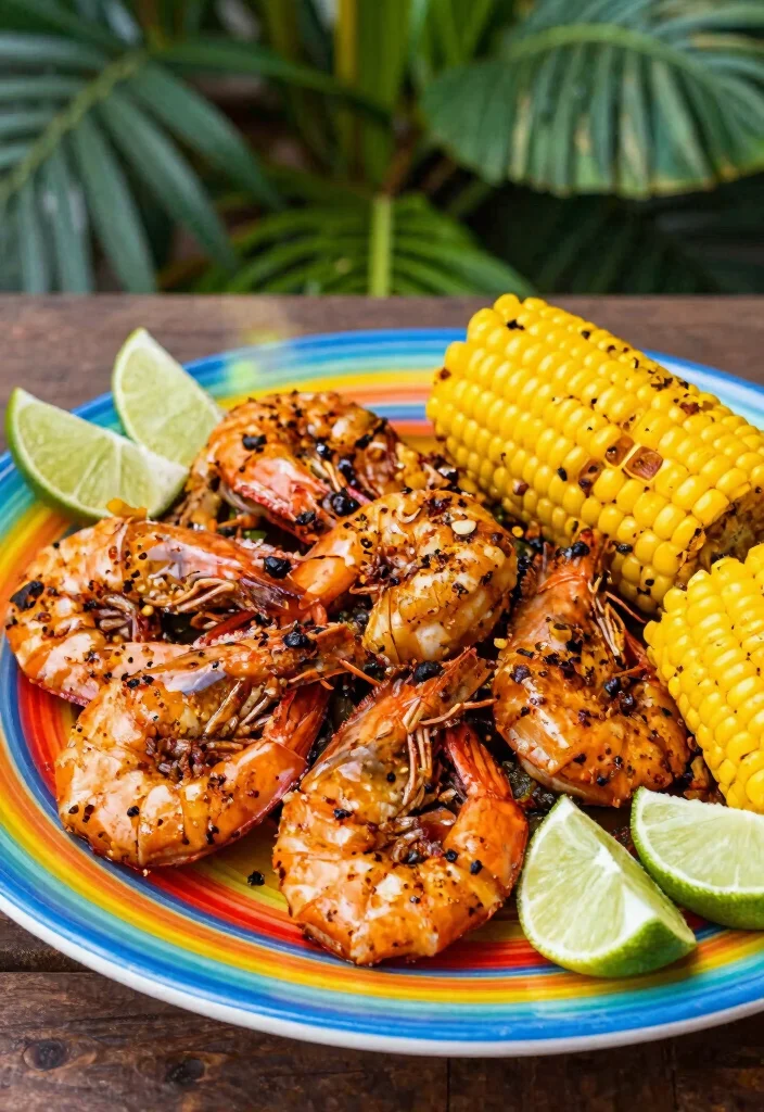 17 Aesthetic Seafood Boil Recipes & Stunning Serving Ideas for Your Next Feast - 11. Caribbean Jerk Shrimp Boil 1