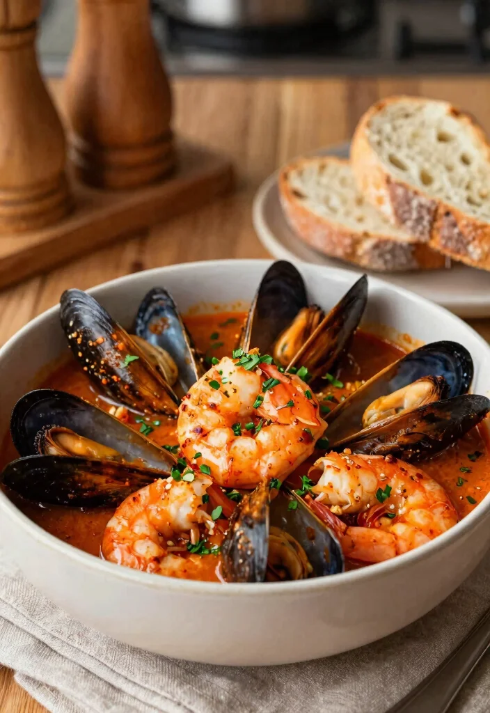 17 Aesthetic Seafood Boil Recipes & Stunning Serving Ideas for Your Next Feast - 14. Smoky Paprika Seafood Boil 1