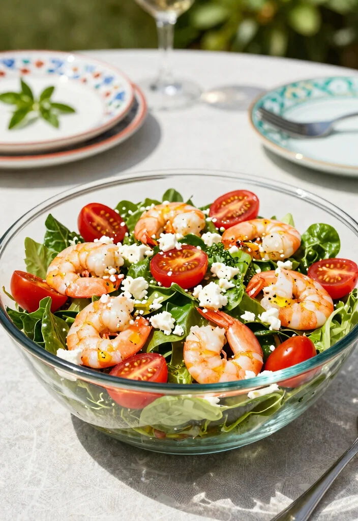 17 Aesthetic Seafood Boil Recipes & Stunning Serving Ideas for Your Next Feast - 15. Seasonal Seafood Salad 1