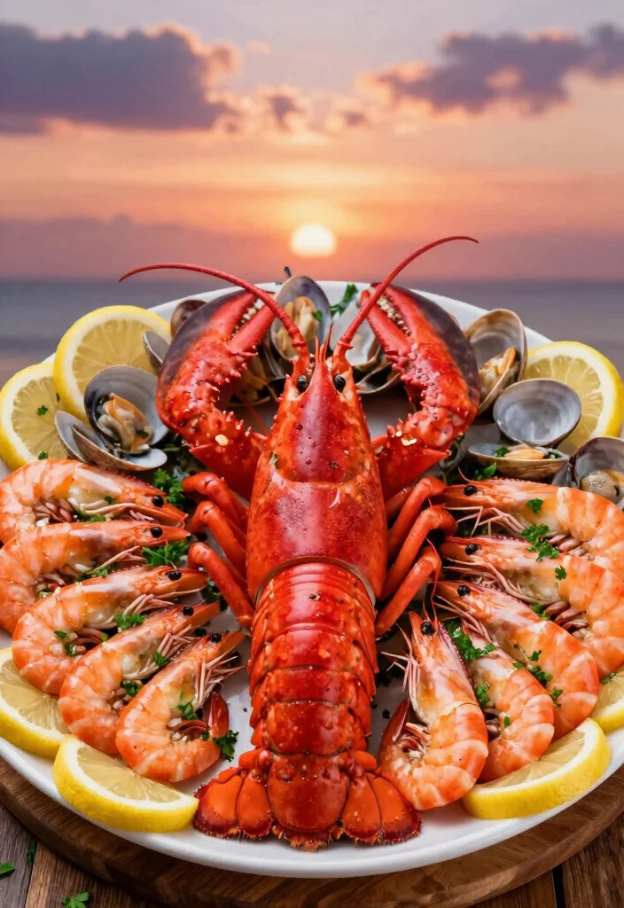 17 Aesthetic Seafood Boil Recipes & Stunning Serving Ideas for Your Next Feast - 2. Lobster Tail Extravaganza 1