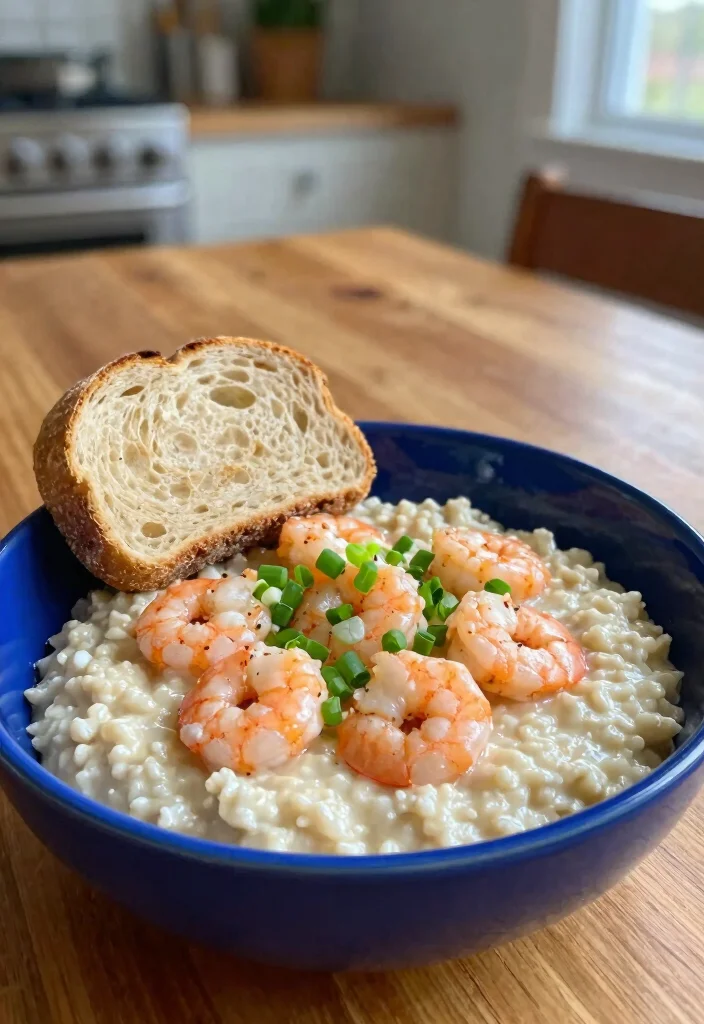 17 Aesthetic Seafood Boil Recipes & Stunning Serving Ideas for Your Next Feast - 5. Southern Style Shrimp and Grits Boil 1