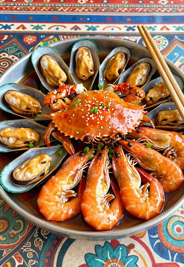 17 Aesthetic Seafood Boil Recipes & Stunning Serving Ideas for Your Next Feast - 6. Asian-inspired Seafood Boil 1