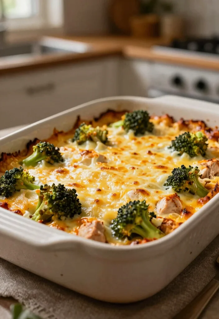 17 Fast, Easy Dinner Recipes for Family Nights (Ready in 30 Minutes or Less) - 13. Chicken and Broccoli Casserole 1