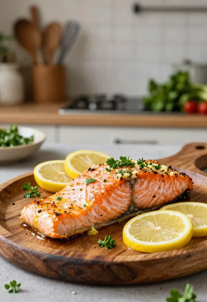 17 Fast, Easy Dinner Recipes for Family Nights (Ready in 30 Minutes or Less) - 9. Garlic Butter Baked Salmon 1