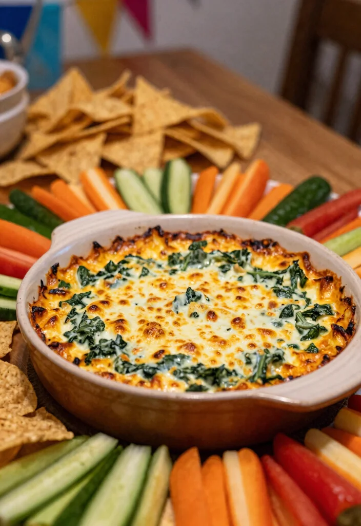 17 Hot Dip Recipes That Will Be the First Thing Gone at Every Party - 1. Creamy Spinach and Artichoke Dip 1