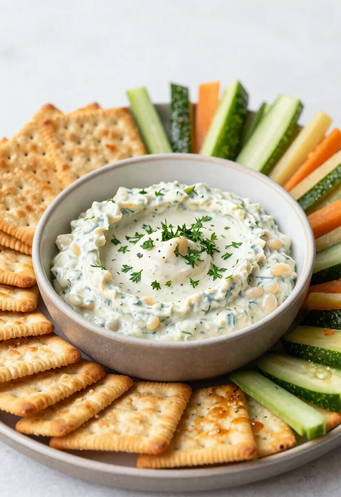 17 Hot Dip Recipes That Will Be the First Thing Gone at Every Party - 15. Herbed White Bean Dip 1