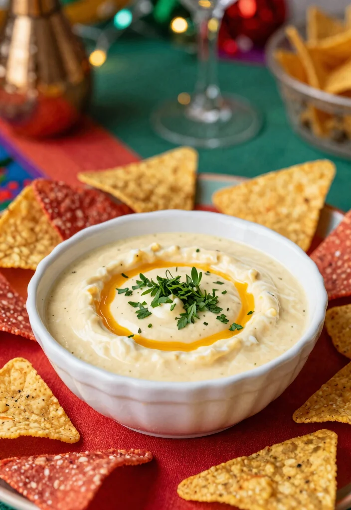 17 Hot Dip Recipes That Will Be the First Thing Gone at Every Party - 5. Cheesy Vegan Queso Dip 1