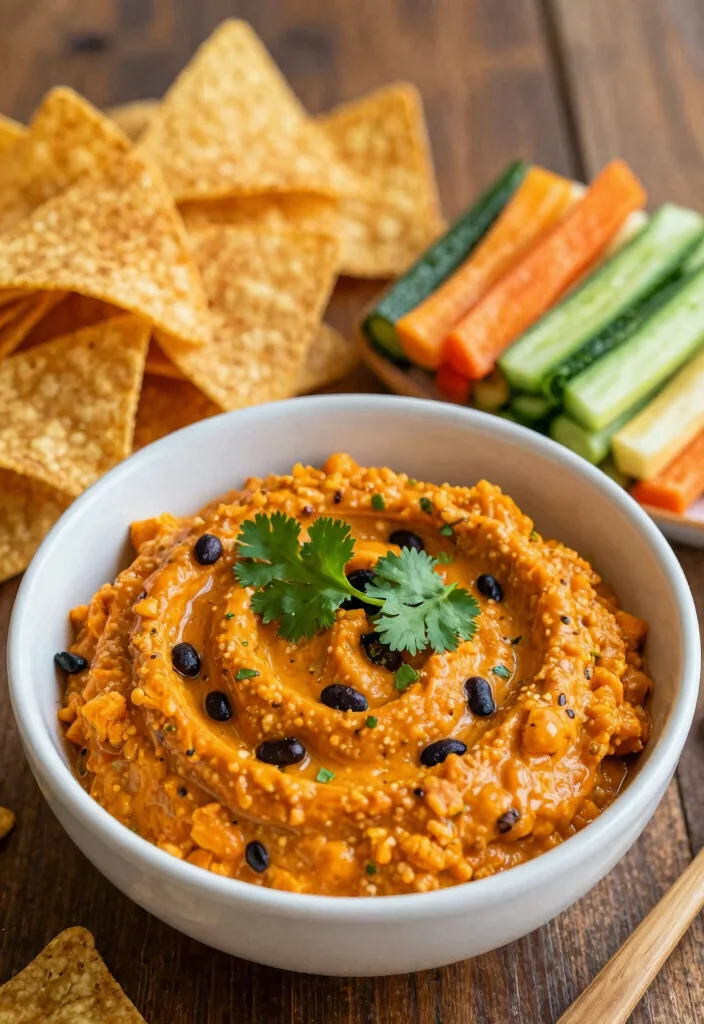 17 Hot Dip Recipes That Will Be the First Thing Gone at Every Party - 7. Sweet Potato and Black Bean Dip 1