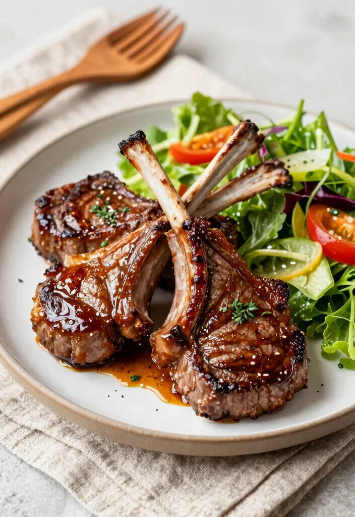 17 Lamb Leg Steak Recipes That Turn Any Night into a Special Occasion - 8. Maple Dijon Glazed Lamb Steaks 1