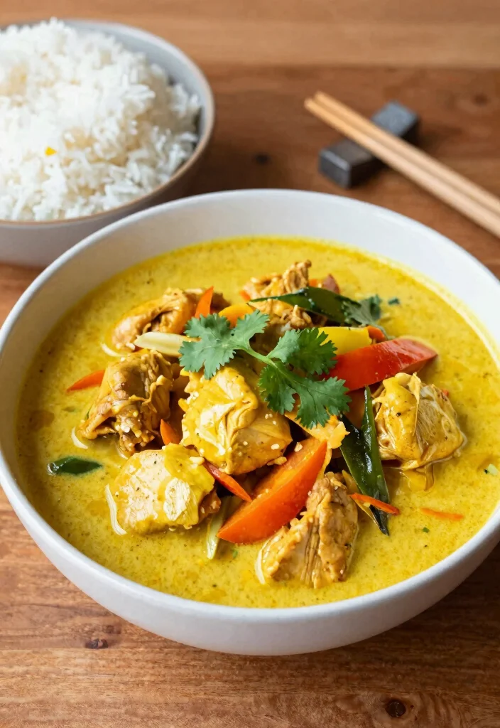 18 Easy Recipes with Chicken Breast for Quick, High-Protein Meals - 11. Thai Chicken Curry 1