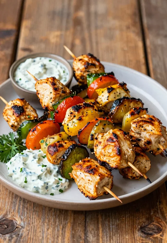 18 Easy Recipes with Chicken Breast for Quick, High-Protein Meals - 14. Mediterranean Chicken Skewers 1