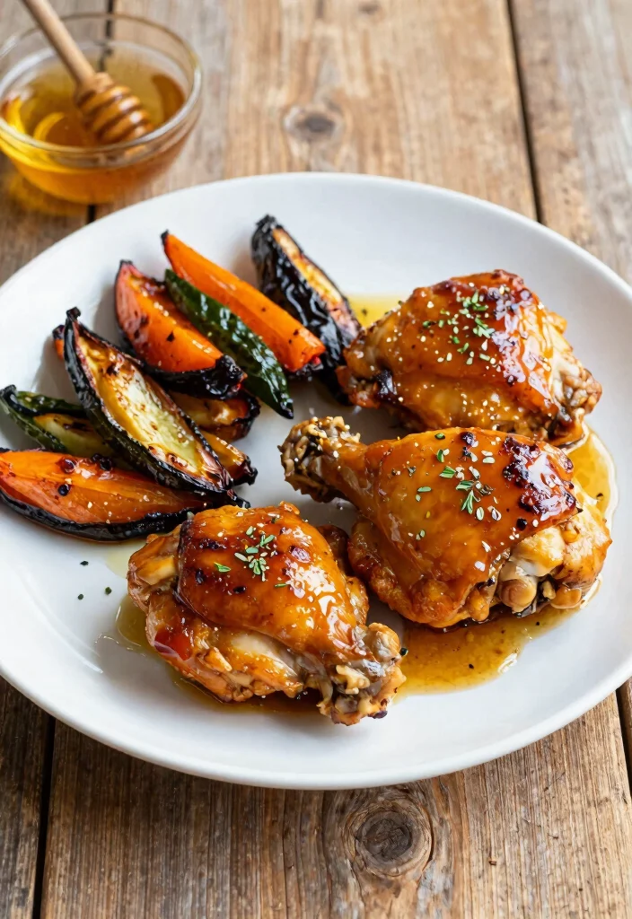 18 Easy Recipes with Chicken Breast for Quick, High-Protein Meals - 5. Honey Mustard Chicken Thighs 1