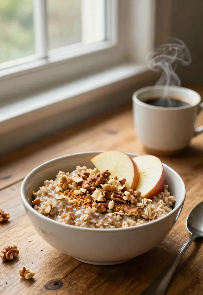 18 Healthy Crock Pot Meals You Can Set, Forget and Feel Great About - 11. Apple Cinnamon Oatmeal 1