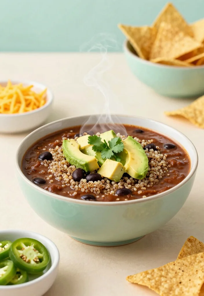 18 Healthy Crock Pot Meals You Can Set, Forget and Feel Great About - 2. Quinoa and Black Bean Chili 1