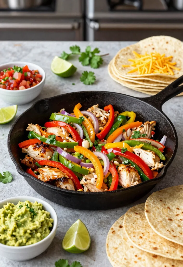 19 Chicken Breast Recipes for Dinner That Are Anything but Boring - 11. Chicken Fajitas 1