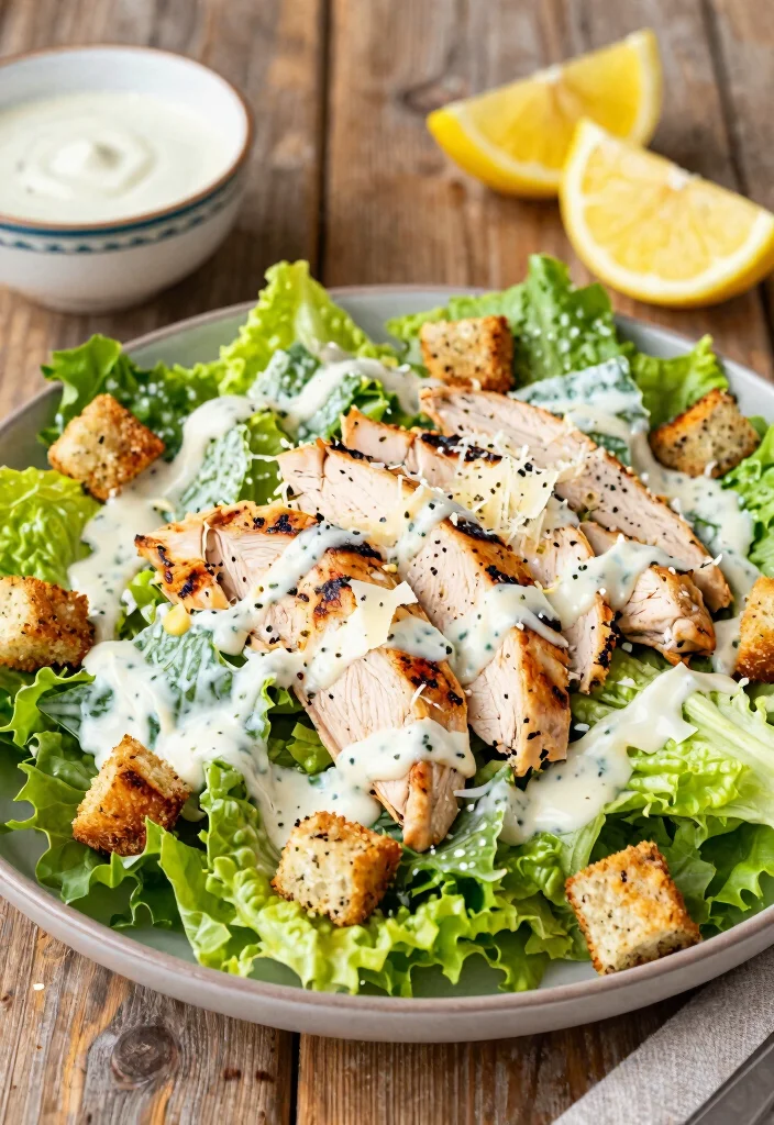 19 Chicken Breast Recipes for Dinner That Are Anything but Boring - 15. Chicken Caesar Salad 1