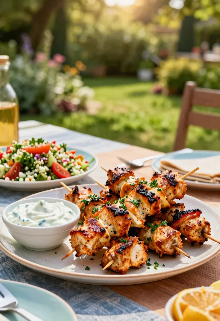 19 Chicken Breast Recipes for Dinner That Are Anything but Boring - 6. Mediterranean Chicken Skewers 1
