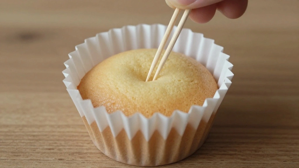 5-Minute Chocolate Chip Mug Cake - Step 6: Check Doneness 1