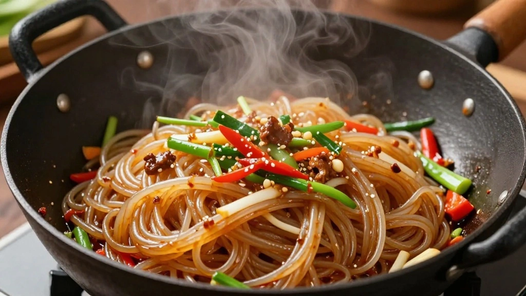 Authentic Thai Drunken Noodles (Pad Kee Mao) Recipe - Step 5: Add Noodles and Sauces 1