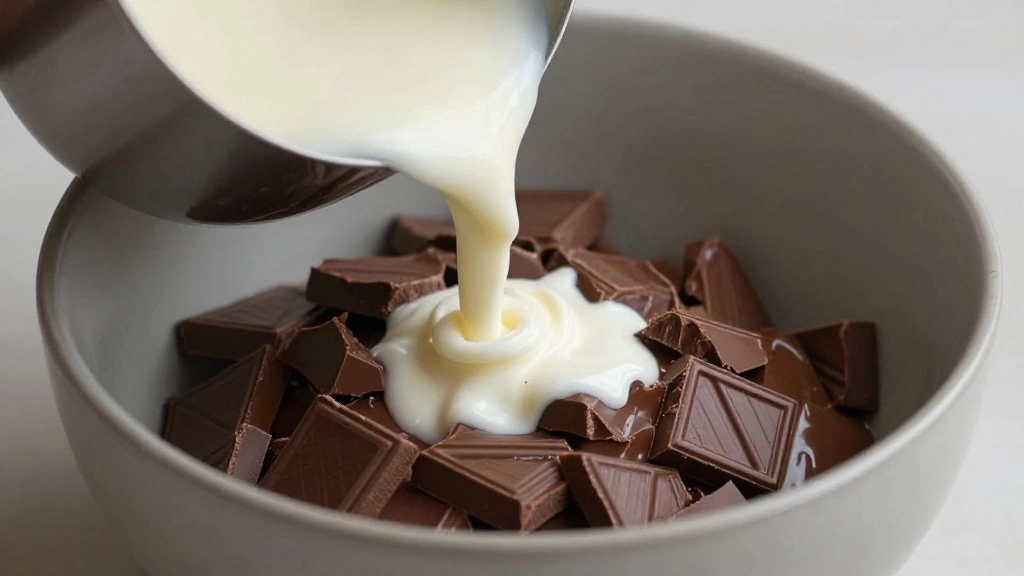 Best Chocolate Cake Recipe Ever (Rich & Fudgy) - Step 8: Prepare the Ganache 1