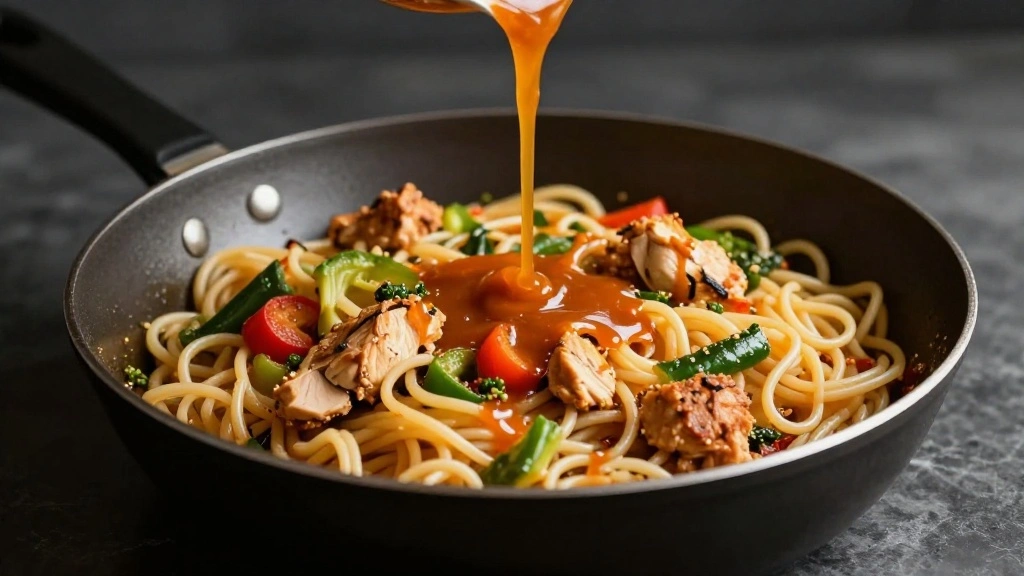 Best Recipes with Rotisserie Chicken for Fast & Flavorful Meals - Step 6: Combine Pasta and Sauce 1