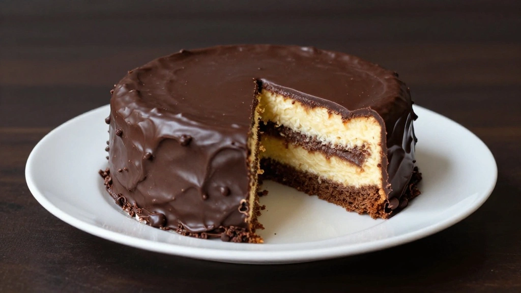 Classic German Chocolate Cake with Homemade Frosting - Step 7: Garnish and Finish 1