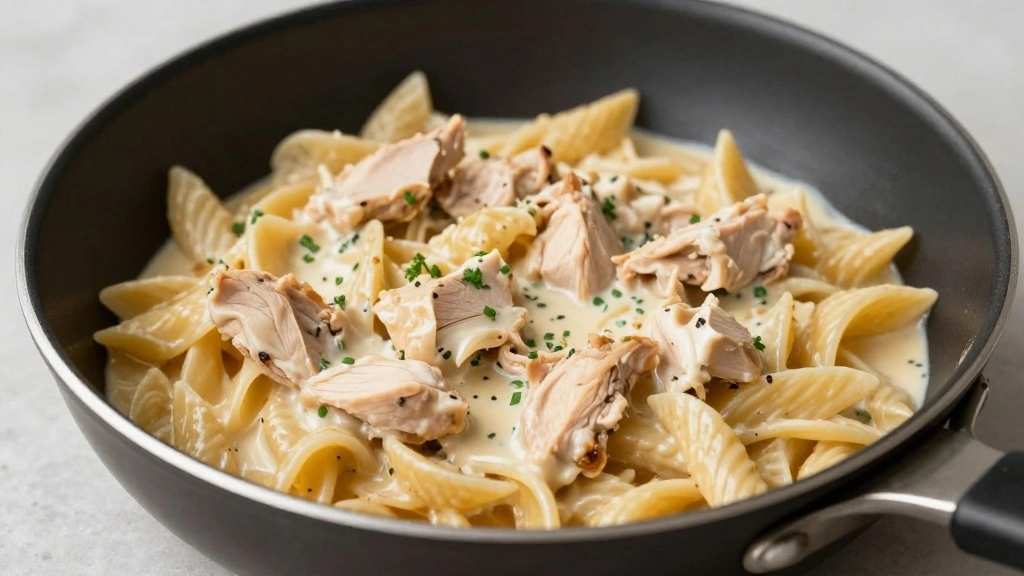 Creamy Chicken Pasta Recipes Perfect for Weeknight Dinners - Step 6: Combine Pasta and Chicken 1