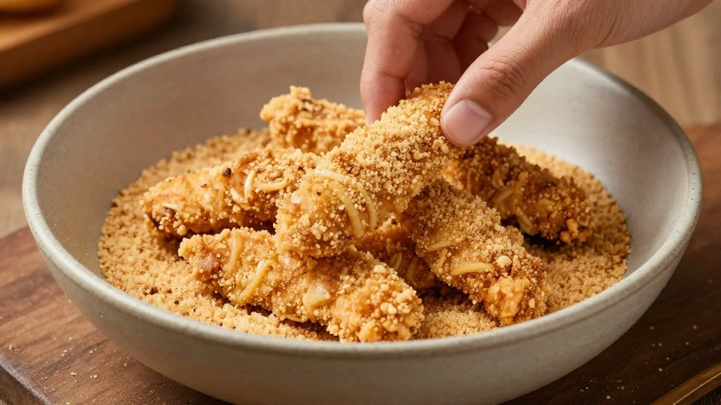 Easy Air Fryer Recipes for Fast & Crispy Everyday Cooking - Step 4: Bread the Chicken 1