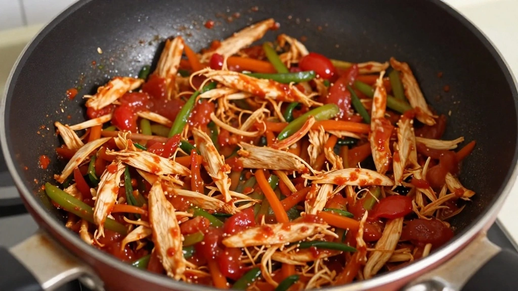 Easy Recipes with Shredded Chicken for Meal Prep Success - Step 5: Combine Ingredients 1