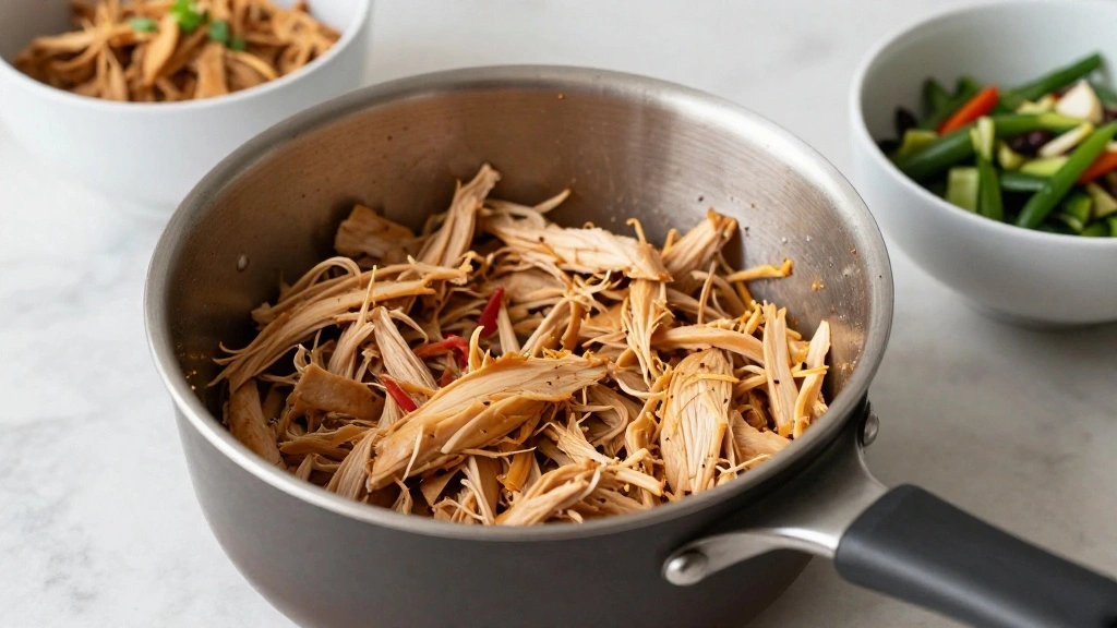 Easy Recipes with Shredded Chicken for Meal Prep Success - Step 8: Reheat and Serve 1