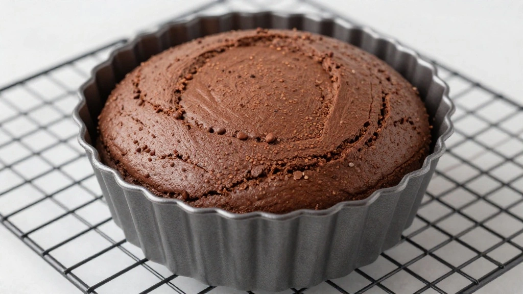 Flourless Chocolate Cake (Gluten-Free & Fudgy) - Step 7: Cool the Cake 1