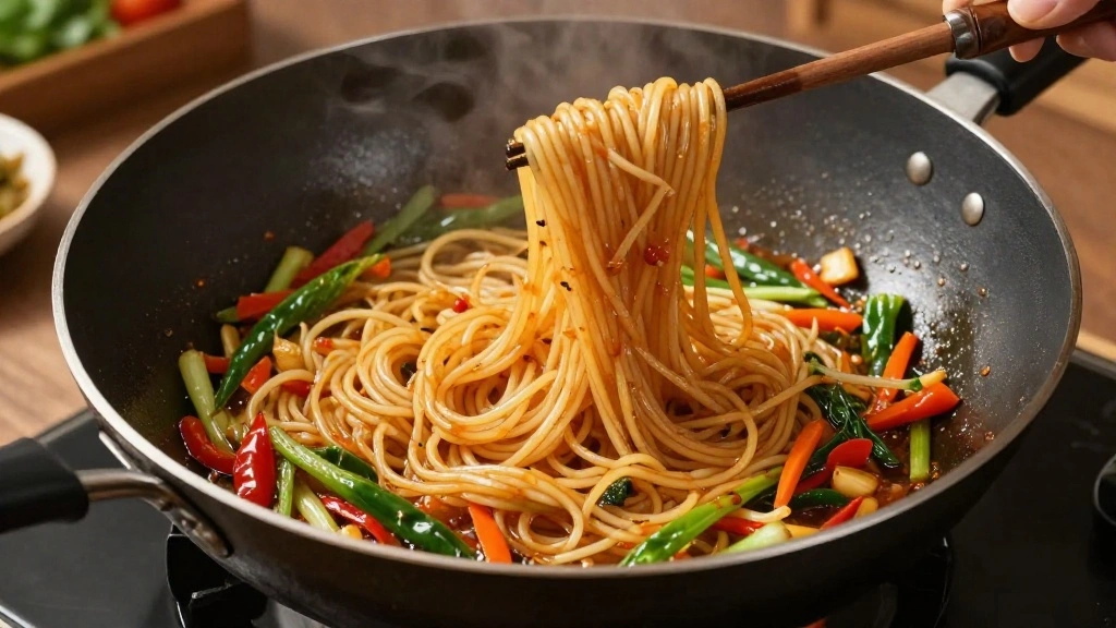 Fragrant Chilli Garlic Noodles Recipe for Beginners - Step 6: Add the Noodles 1