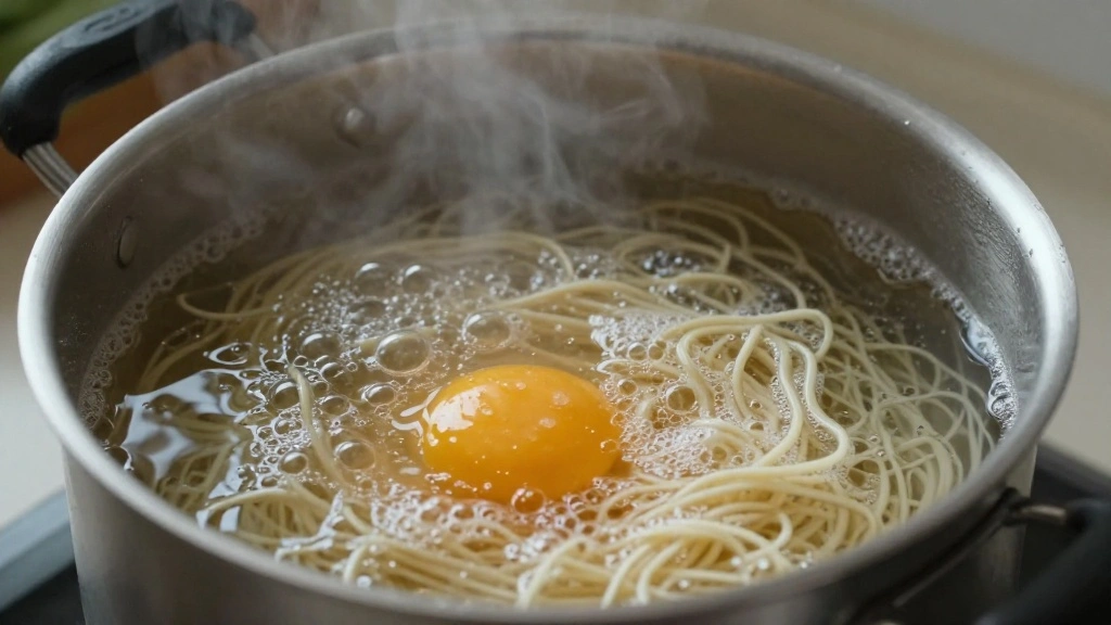 Hearty Chicken and Noodles: A Comfort Food Classic - Step 6: Cook the Noodles 1