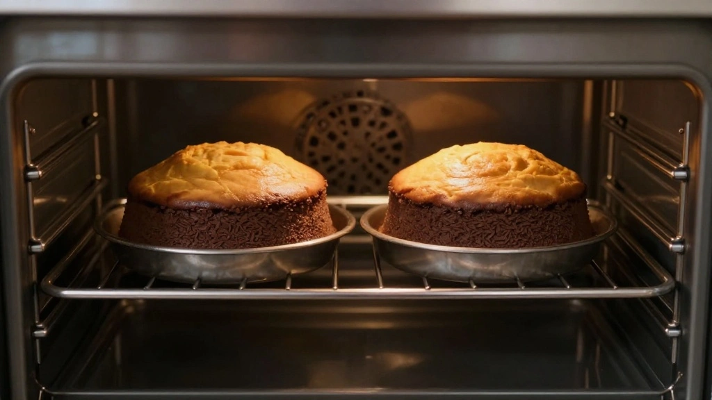 Hershey's Chocolate Cake Copycat Recipe - Step 8: Bake the Cakes 1