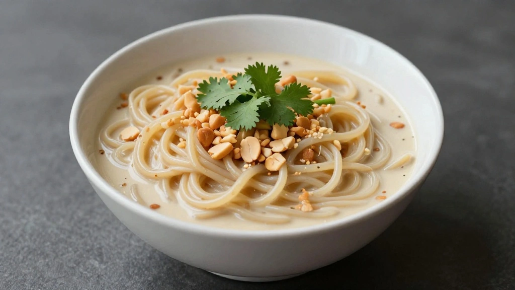 How to Make Creamy Asian Peanut Noodles - Step 6: Garnish and Serve 1