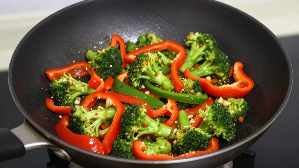 Italian-Thai Fusion: Drunken Noodles Recipe - Step 4: Sauté the Vegetables 1