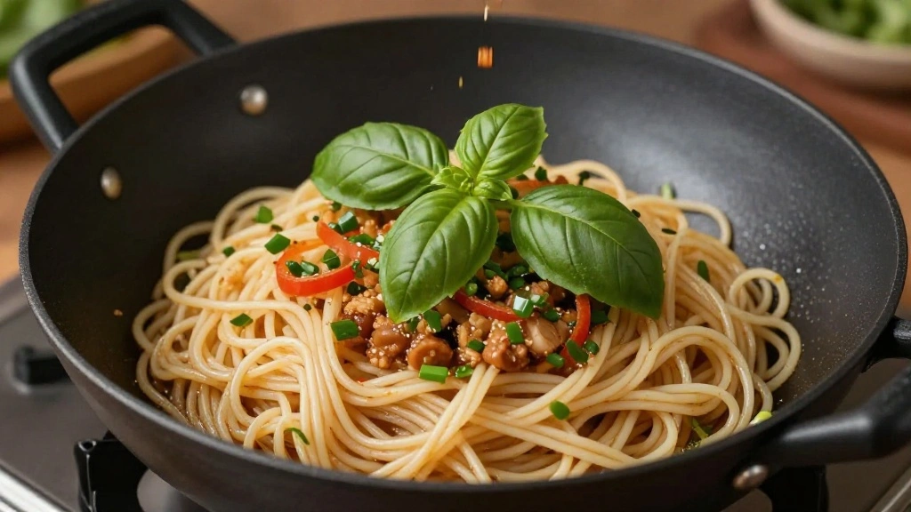 Italian-Thai Fusion: Drunken Noodles Recipe - Step 7: Add Final Touches 1