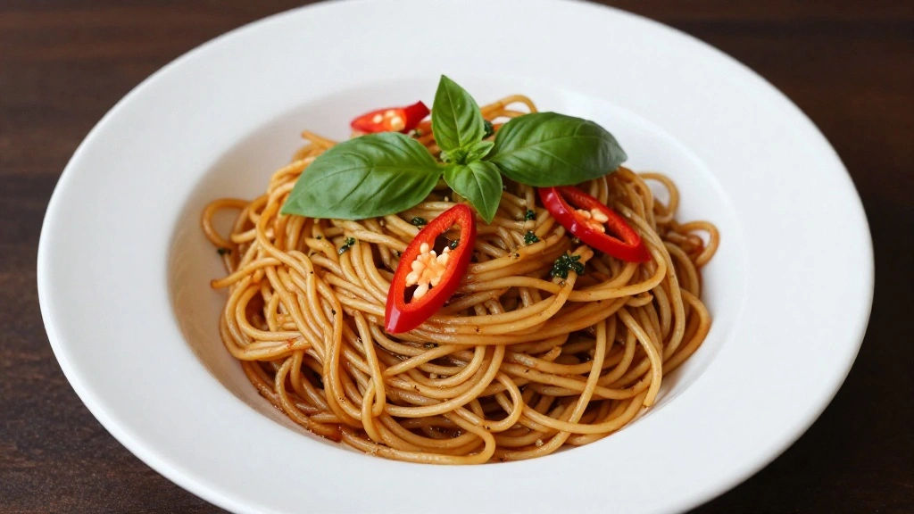 Italian-Thai Fusion: Drunken Noodles Recipe - Step 8: Serve the Dish 1