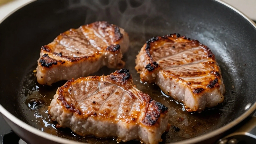 Juicy Oven-Baked Pork Chops Recipe for Easy Dinners - Step 4: Sear the Pork Chops 1