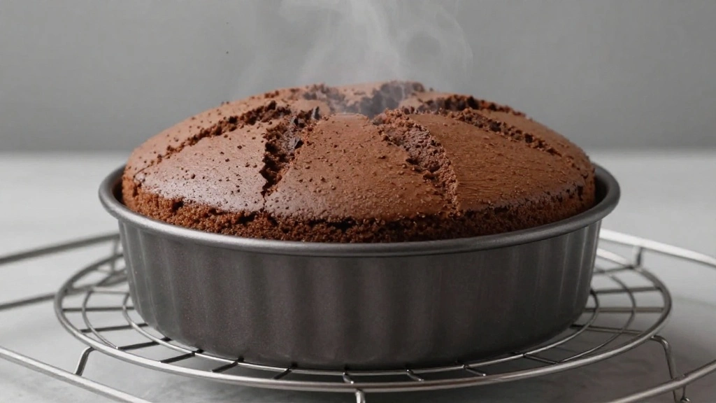 Light and Fluffy Chocolate Sponge Cake - Step 6: Cool the Cake 1