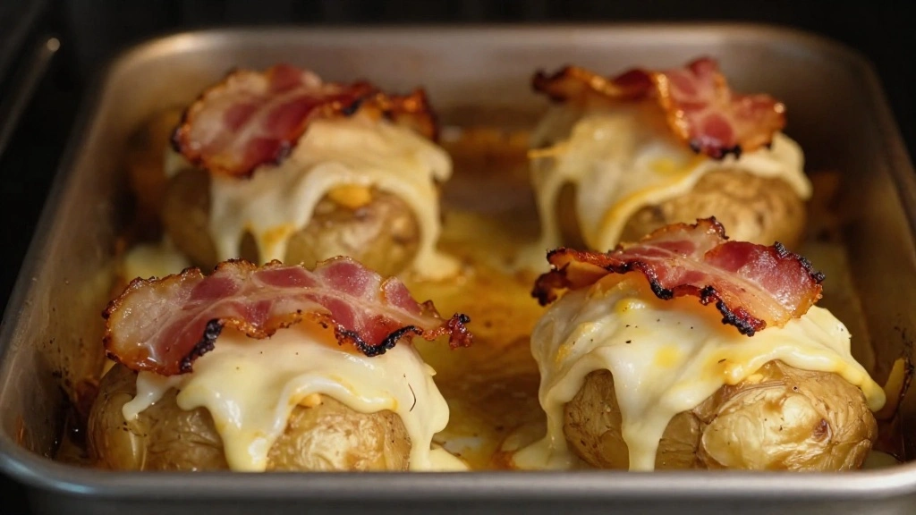 Loaded Twice Baked Potato Recipe Packed with Flavor - Step 7: Twice-Bake the Potatoes 1