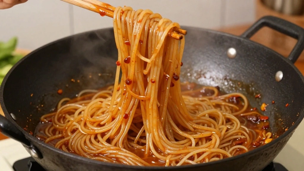 Mastering the Perfect Pad Thai Noodles Recipe - Step 5: Cook the Noodles 1