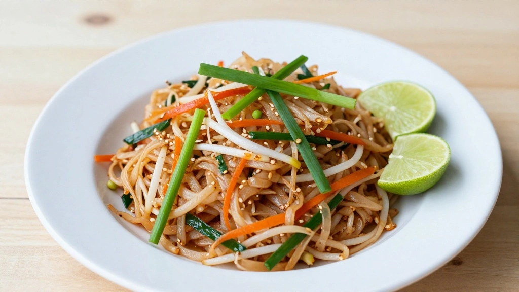 Mastering the Perfect Pad Thai Noodles Recipe - Step 8: Serve 1