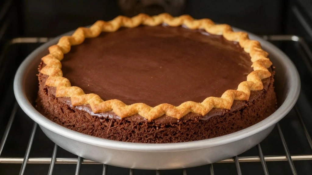 Matilda Chocolate Cake (Famous Fudgy Cake) - Step 8: Bake the Cake 1